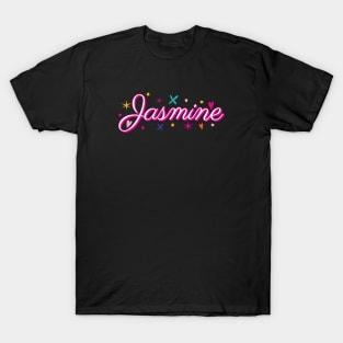 Jasmine name cute design T-Shirt